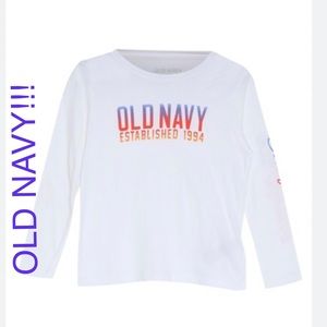 NWT Girls 10/12 Old Navy Long-sleeve shirt